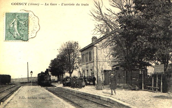 L'arrivée du train
