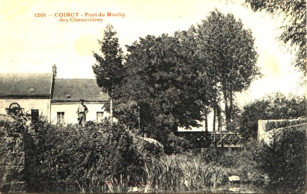 Pont du Moulin des Chenevieres