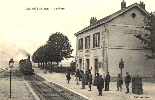 Le train arrive
